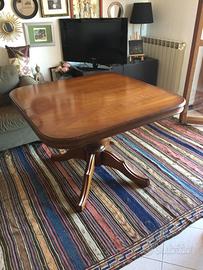 Tavolo allungabile con 4 sedie stile Biedermeier