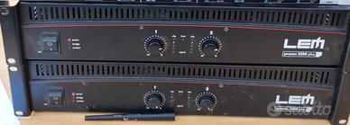 Amplificatore finale Lem Procon 2200 Plus