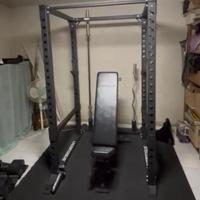 Home Gym Professionale Completa Lacertosus + 110kg