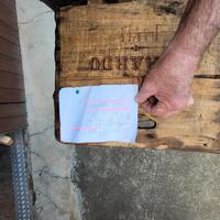 per fare spazio in cantina 