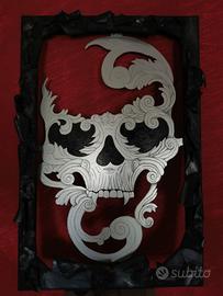 Quadro Teschio Decorativo Goth