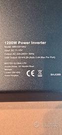Inverter di potenza Bestek germany 12V 1200w