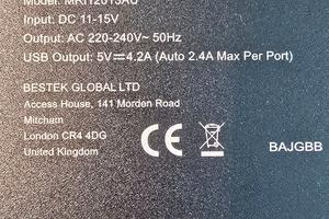 Inverter di potenza Bestek germany 12V 1200w