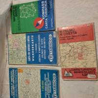 Carte dei sentieri e rifugi Kompass Tabacco Geo
