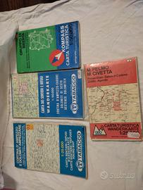 Carte dei sentieri e rifugi Kompass Tabacco Geo