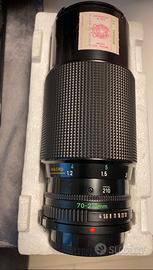 Obiettivo Canon FD 70-210mm f/4 – Made in Japan