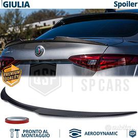 SPOILER Posteriore per Alfa GIULIA in ABS Carbonio