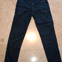 Pantaloni blu doppleganger 