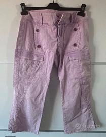 Pahtaloni donna lilla cargo vintage