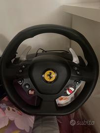 pedaliera e volante thrustmaster t80 ps4