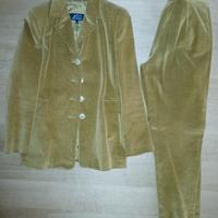 Completo giacca pantalone in velluto Miss Erreuno 