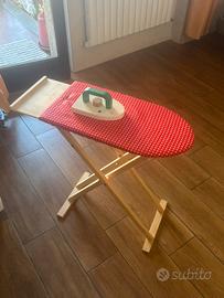 Asse da stiro in legno per bambini – come nuovo 🧺✨