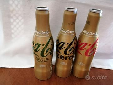 Bottiglie Coca Cola edizioni sportive