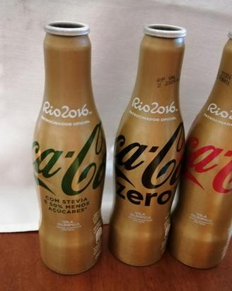 Bottiglie Coca Cola edizioni sportive