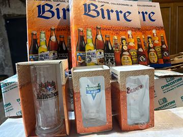 Collezione completa di bicchiere di Birra