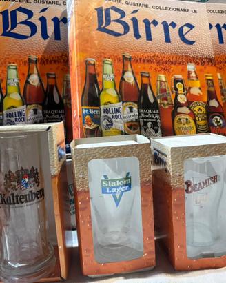 Collezione completa di bicchiere di Birra