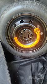 Ruotino di scorta 135/80 R14 con cerchio