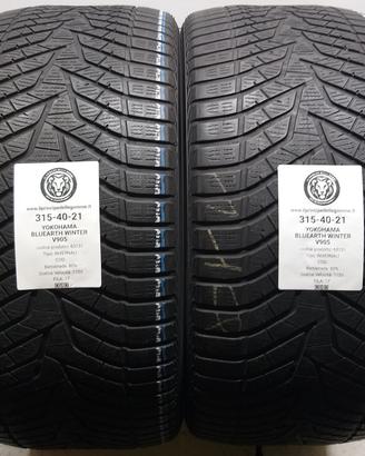 2 GOMME 315 40 21 YOKOHAMA A63131