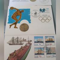 Lotto monete Mark Germania FDC