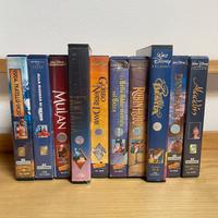 Lotto 10 VHS WALT DISNEY Cartoni Animati Classici