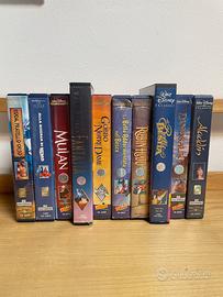 Lotto 10 VHS WALT DISNEY Cartoni Animati Classici