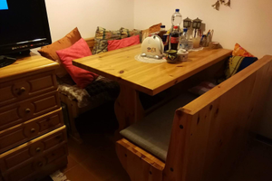 Monolocale arredato vista lago