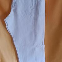 pantaloni uomo Jonny Joy bianchi lino puro mis 50