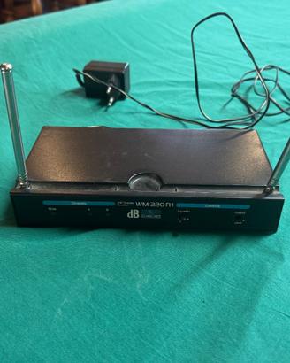radio microfono db wm220r1
