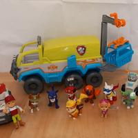 PAW PATROL set completo con auto e camion 