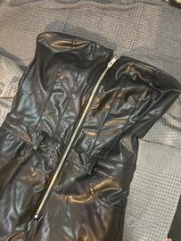 Tuta nuova cartellino ecopelle