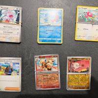 Lotto 98 carte Pokemon espansioni varie
