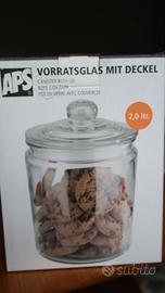 Barattolo vaso vetro con tappo ermetico APS