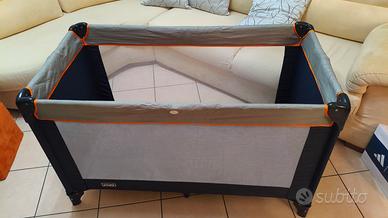 Lettino da campeggio Poupy con materasso