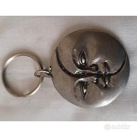 Portachiavi, sole e luna, simbolo esoterico.