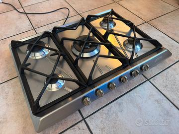 Piano Cottura Smeg SRV576GH5 – 6 Fuochi a gas