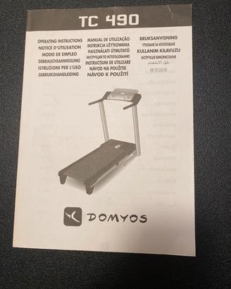 Tapis roulant elettrico Domyos TC 490