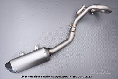 Linea completa Titanio HUSQVARNA FC 450 2019 2022
