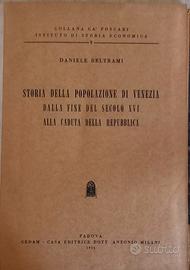 Libro Raro 1954 Venezia Beltrami DEDICA AUTOGRAFA 
