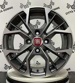 4 CERCHI IN LEGA FIAT PANDA PUNTO 500 BRAVO DA 15
