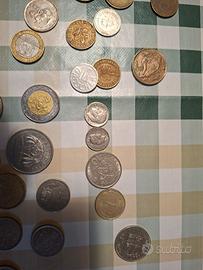 lotto di monete vecchie