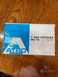 Graffe punti metallici graffette Atro 90/15 5/8" M