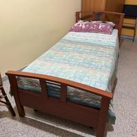 Lettino con materasso