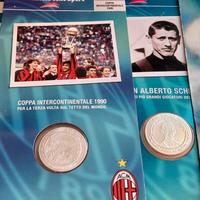 Monete da collezione gazzetta dello sport Milan