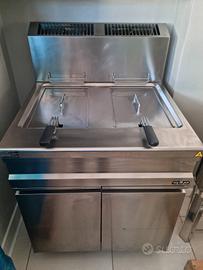 Friggitrice professionale a gas