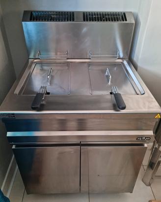 Friggitrice professionale a gas