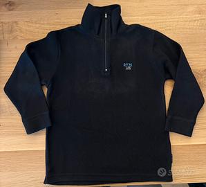 Felpa pile bambino con zip OVS tg 8/9 anni