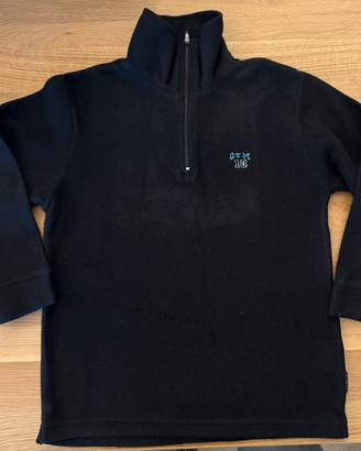 Felpa pile bambino con zip OVS tg 8/9 anni
