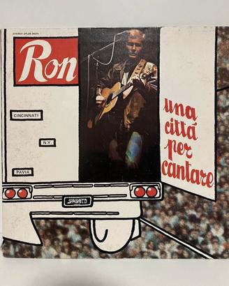 vinile 33 giri ron- una città per cantare -1980