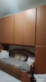 letto più armadio   