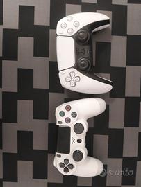 Controller PS5 (DualSense) e PS4 (DualShock 4)